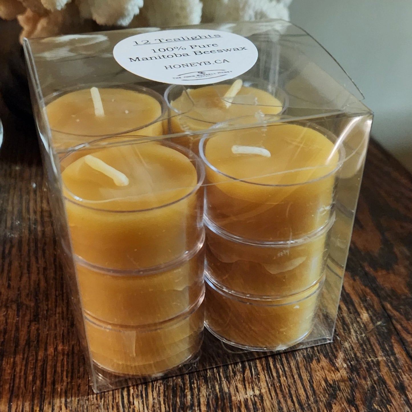 Beeswax Tealights (in a half shell π’)