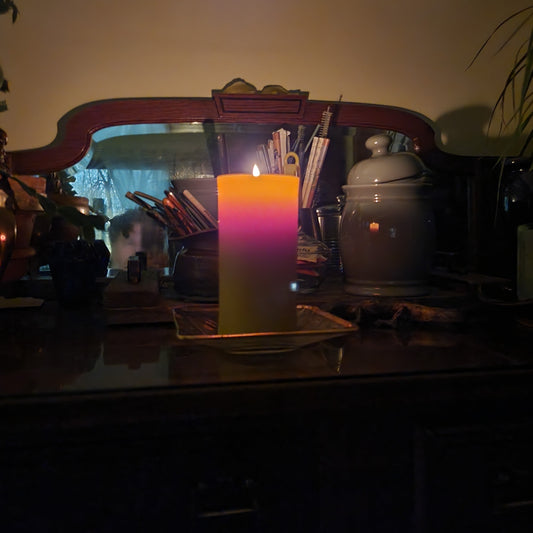 The Giant: One and a 1/4 pound Pillar Candle