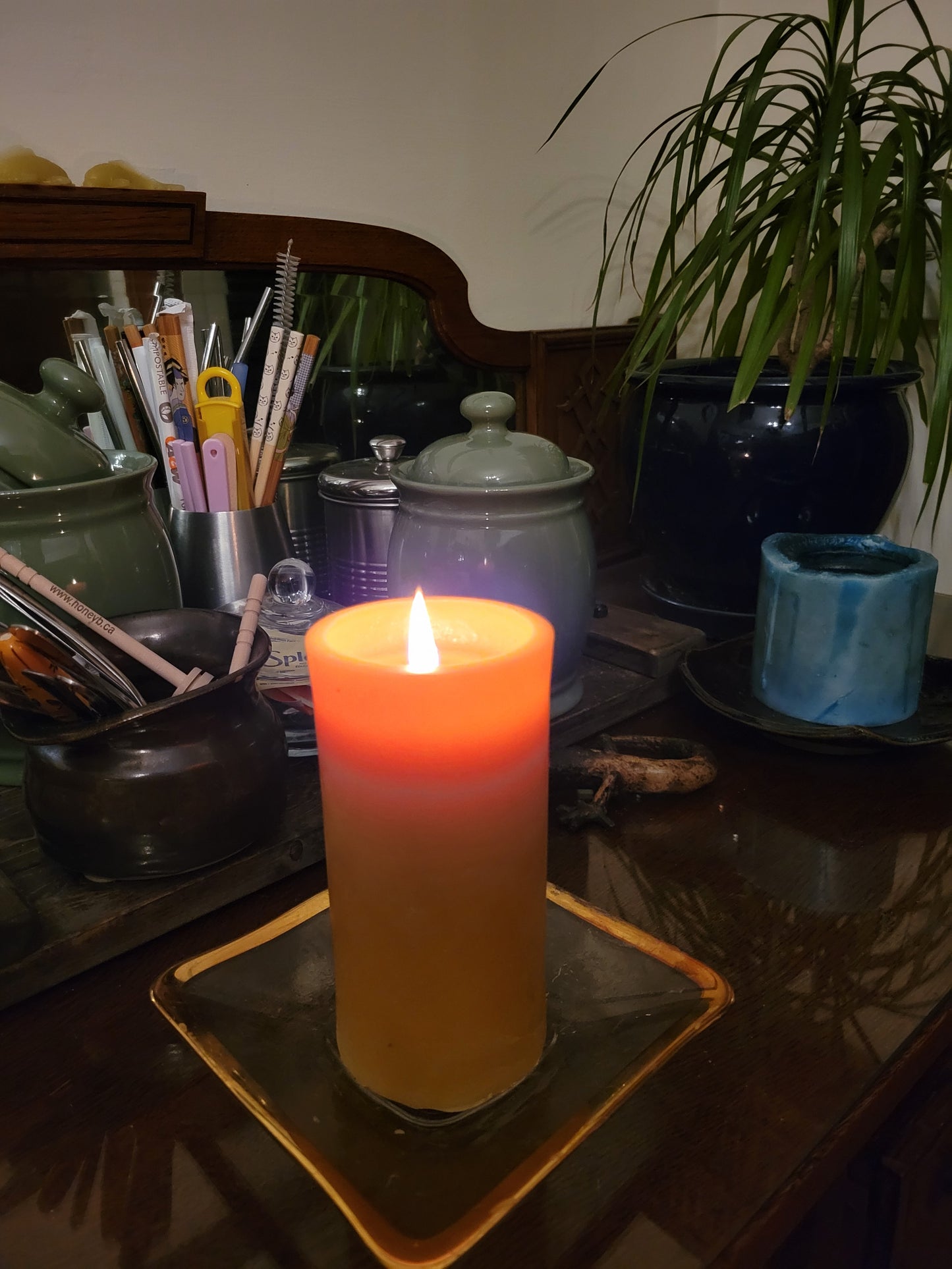 The Giant: One and a 1/4 pound Pillar Candle