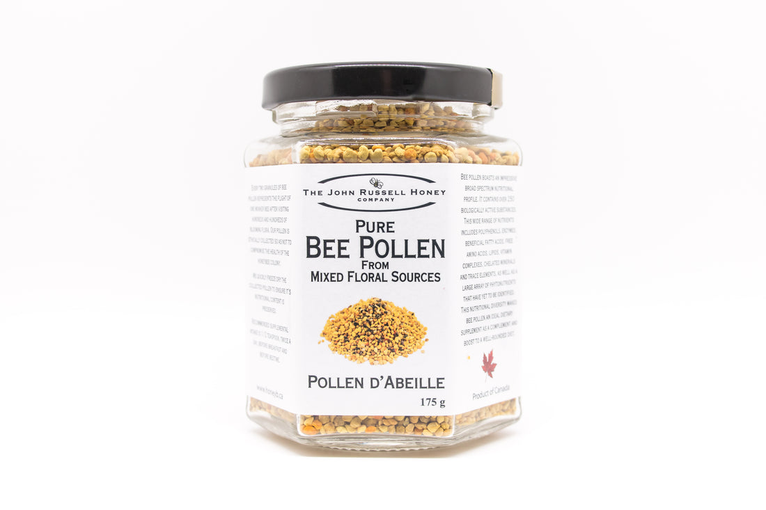 Bee pollen is edible!