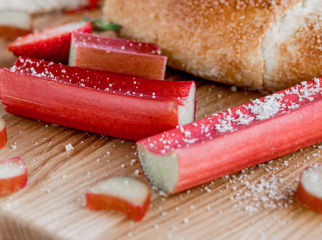 Fresh Rhubarb Cake