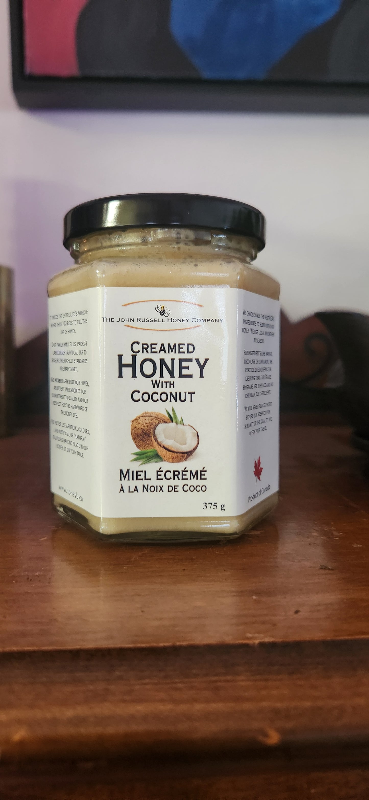 Creamed Honey With Coconut