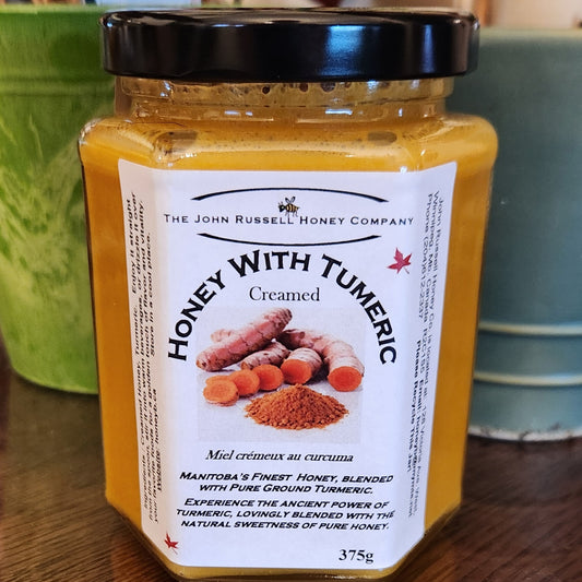 Creamed Honey With Turmeric