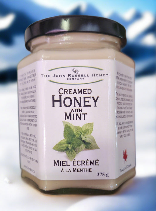 Creamed Honey With Mint