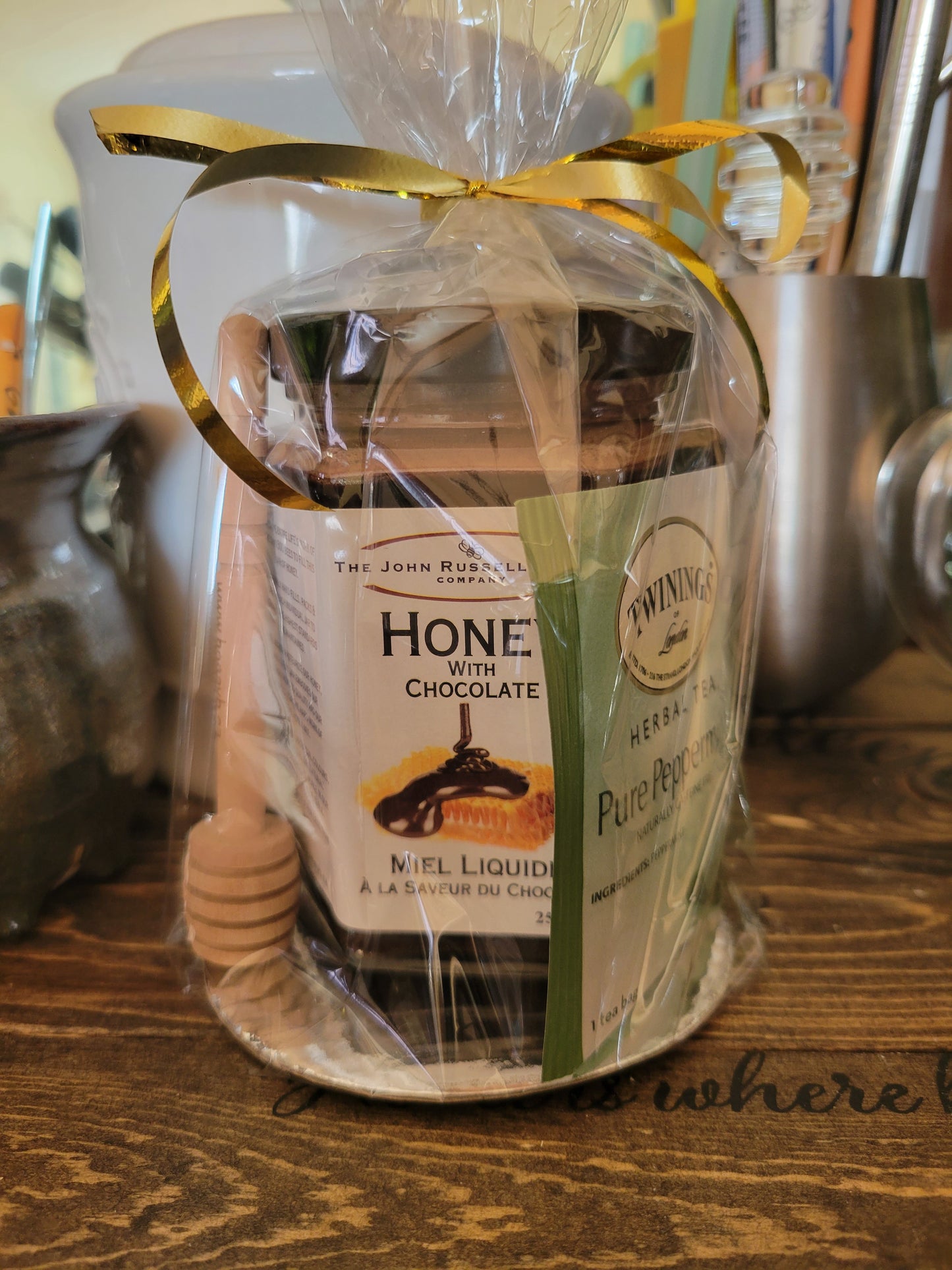 Tea and dipper gift pack – The John Russell Honey Company
