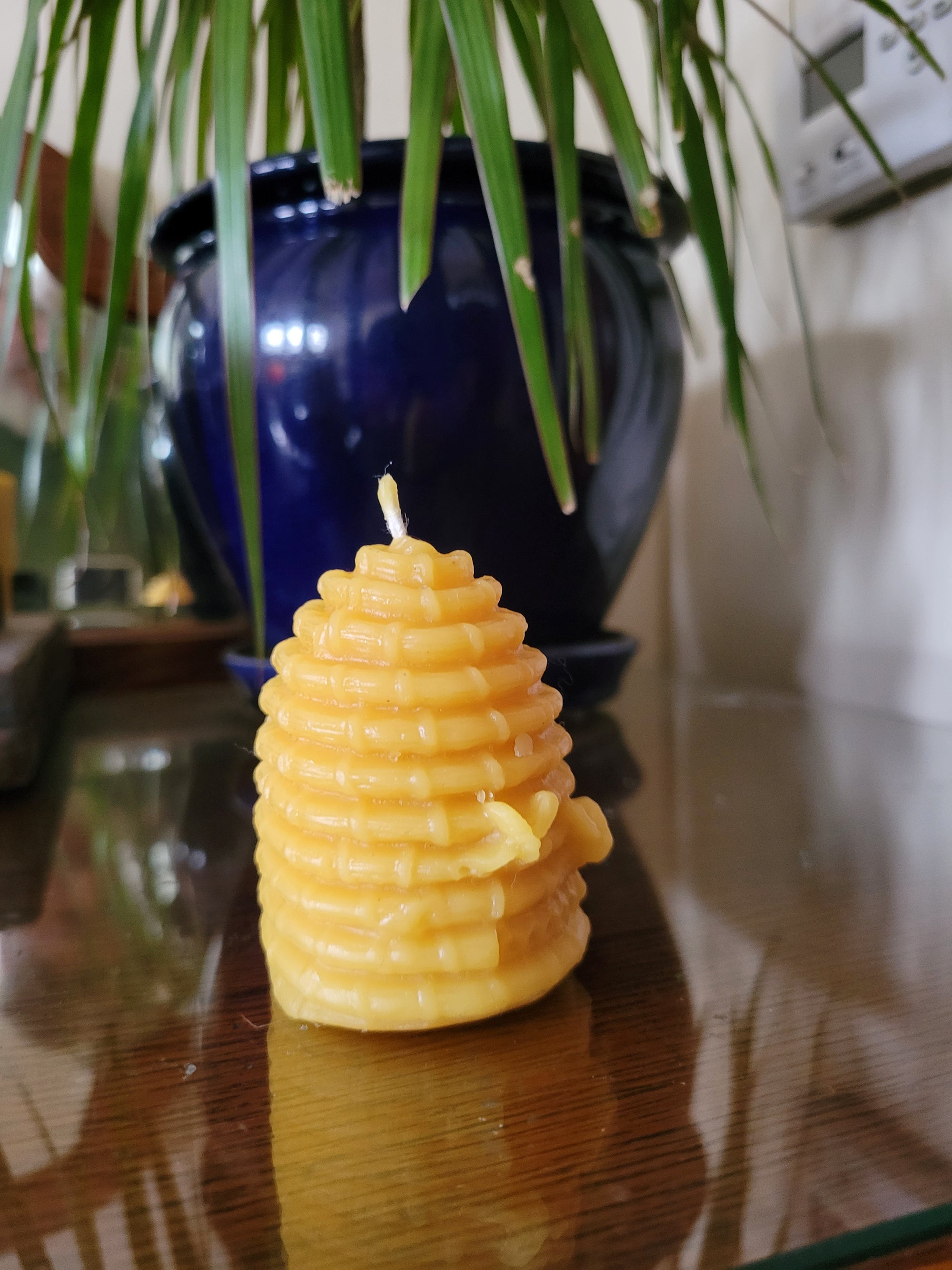 Honeybee Skep Classic Candle