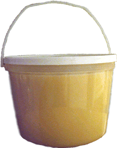 10 Pound Traditional Ice Cream Pail of Honey